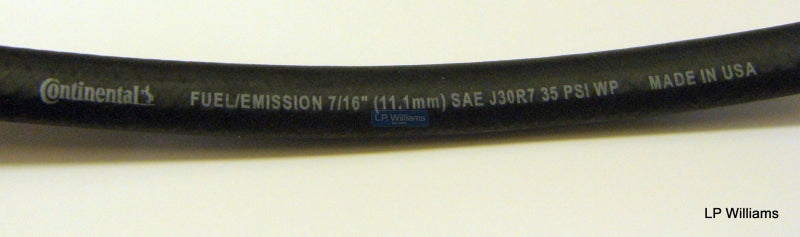 A75 Engine to oil tank (feed) hose 5/16 x 18"