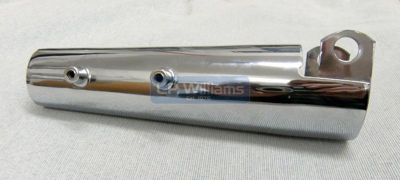 T140  R/h fork cover  Chromed