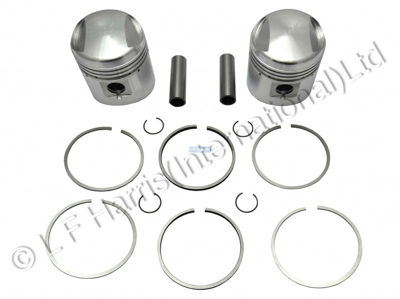 Piston Set (020) 3TA Compression Ratio - 7.5:1  58.25mm