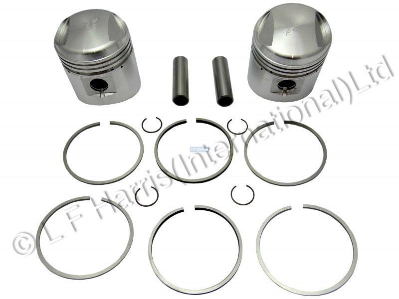 Piston Set (060) 3TA Compression Ratio - 7.5:1  58.25mm