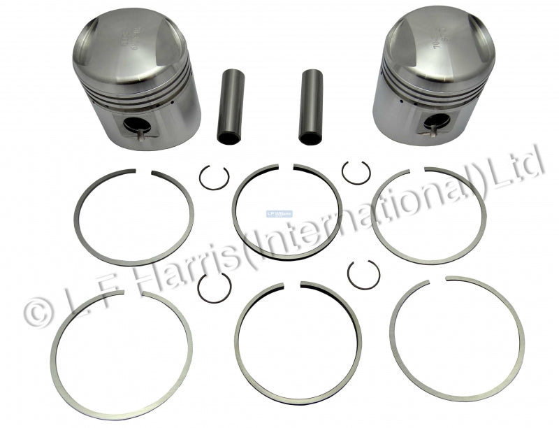 Piston Set STD 3TA Compression Ratio - 7.5:1  58.25mm