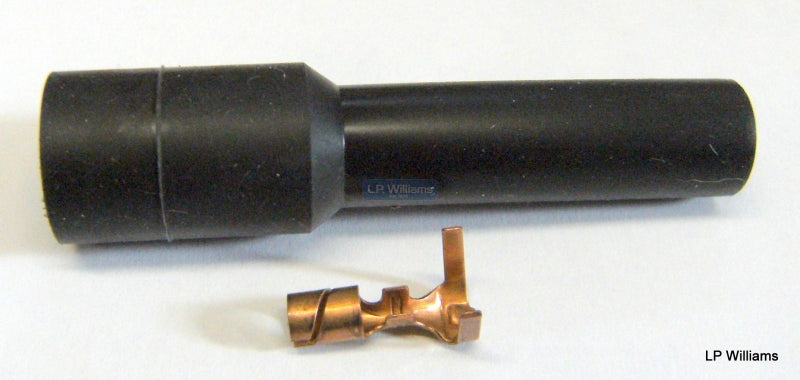 Boyer HT connector and rubber sheath for Boyer Micropower coils and the lucas mini coils
