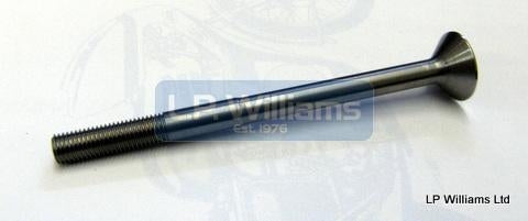 Triple self-centring pull rod. Single piece construction for better alignment of the pull rod through the bearing  with allen key adjustment