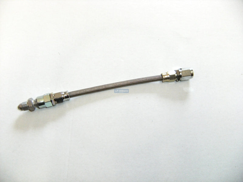 Short brake hose stainless alternate to steel pipe 120mm