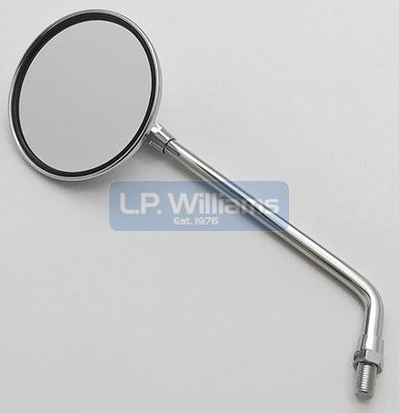 Triumph mirror 10mm fits later T140 and Brembo master cylinder Fits left and right hand