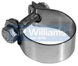 Exhaust clip assembly 1 7/8" for T140D silencer to junction