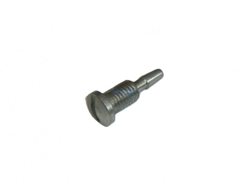 Oil metering screw