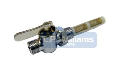 Petrol tap reserve (no tube) 1/4 X 1/4 bsp