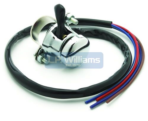 Horn / dip switch Lucas 31563 (Clamp on fitting)