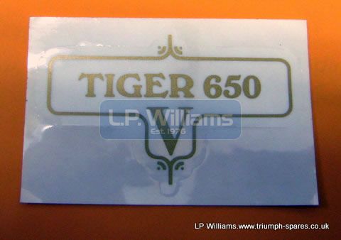 Tiger 650 V decal
