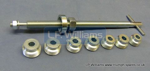 Fork dismantling and reassembly tool Fits all Triumph stanchions (NB not for removing the lower  damper)
