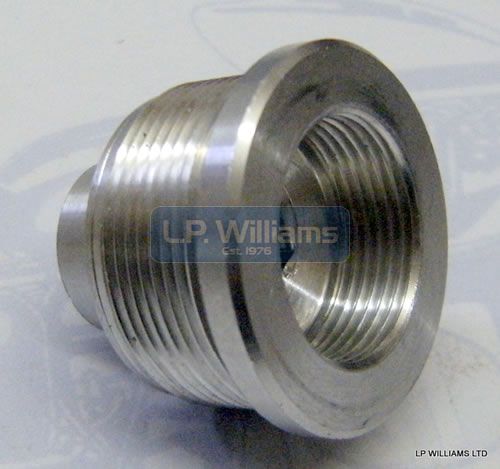 top fork nut Alloy disc stanchions T140 T160 Can use 97-4258C chrome nut as an alternative
