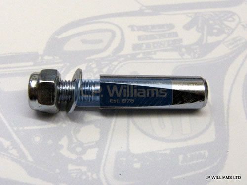 Kickstart cotter pin complete with nut