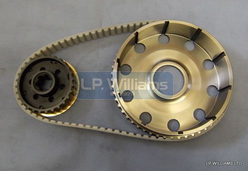 T120 Unit Twin belt drive kit Steel chainwheel  including fitting instructions