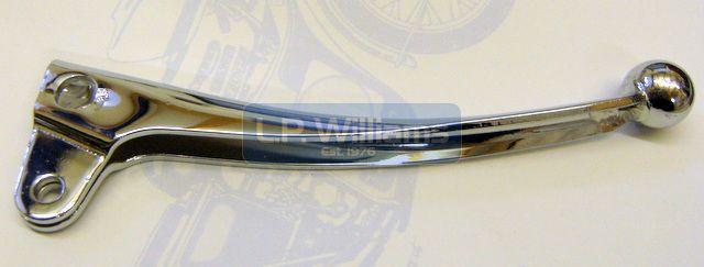 Chrome front brake ball ended lever 1971-74 T120 T150 (not disc brake model)