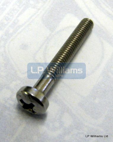 Indicator lens screw M4 x 25mm under head  For Harris Bonneville indicator lens