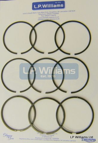 Trident Omega  T150 T160 A75 ring set +.040 engine set
