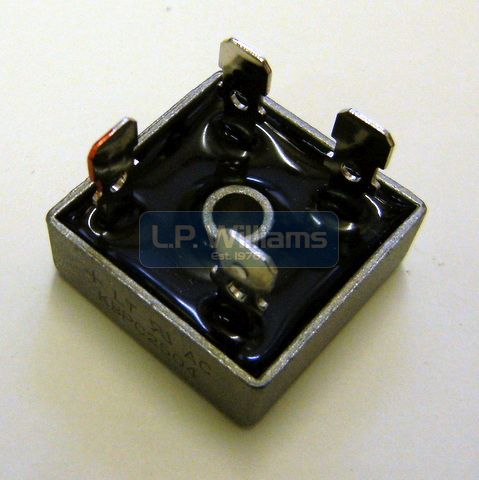 Solid state rectifier both    (POS) +  and   (NEG) -  polarity