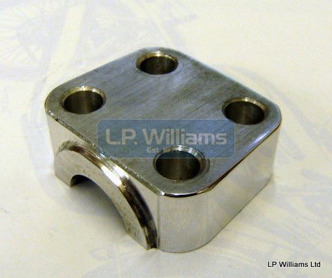 Fork end cap T140D  Disc end cap without mudguard mounting for Lester wheel fork billet alloy construction