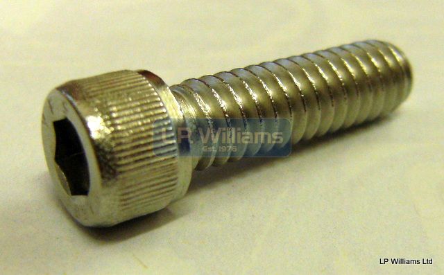 1/4 UNC x 7/8 Cap head Stainless screw