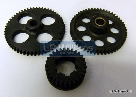 T150 T160 A75 Racing Triple oil pump drive gear set (late)