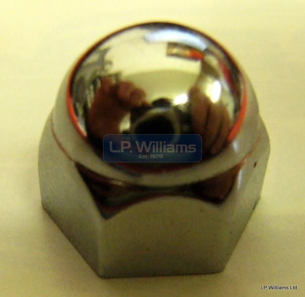 T100 T140 T150 T160 A75 Rocker spindle chrome dome nut 3/8 UNF