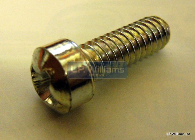1/4 UNC  x 3/4 cheese head screw (for cap head use 14-7004)