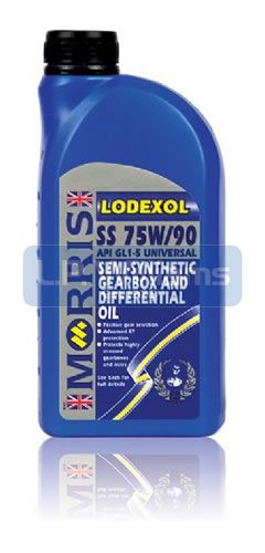 Lodexol Gear oil 75w/90 Semi synthetic 1 litre