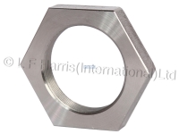 Early T150 A75 4 speed gearbox sprocket locknut . Use with 1 x 57-1956  oil seal  and 1 x 60-4374  O ring