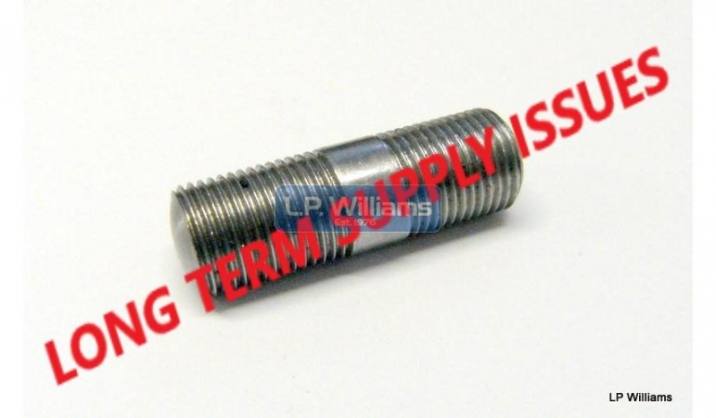 T120 Alternator crankshaft stud 7/16 cycle thread at each end 