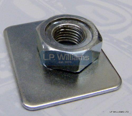 Captive nut 3/8 unf for head steady T140 TR7