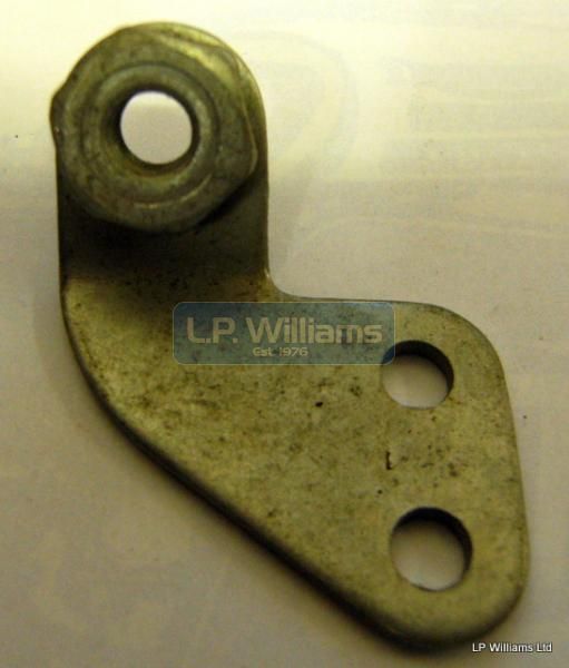 Throttle stop plate