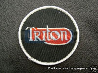 TRITON blazer badge