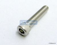 1/4 UNC x 1 1/4 Allen screw Stainless